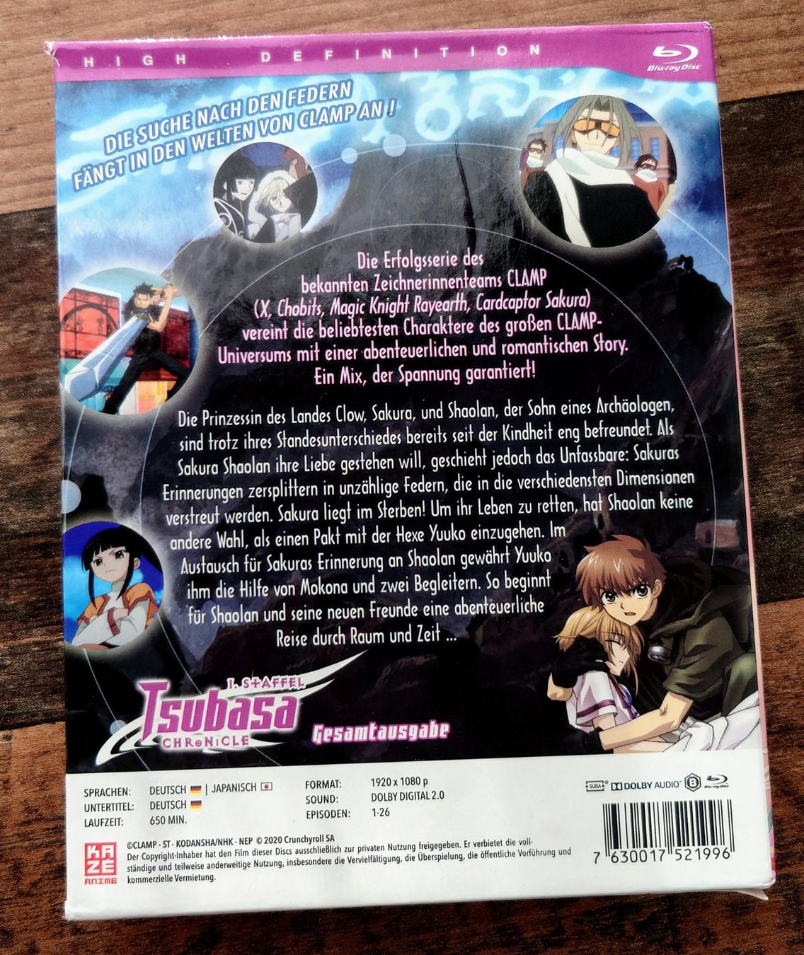 Comics: Tsubasa Chronicle Staffel 1 Blu Ray – Gebraucht aus Embrach von Jeanne_85 1