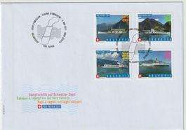 FDC Schiffe, Dampfschiffe der Schweiz, Pro Patria 2011