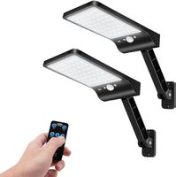 2 Stück Solarlampen mit Bewegungsmelder für Außen