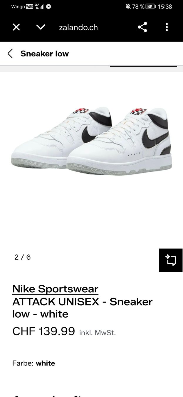 Nike Herrenschuhe: Nike attack 41 Neue orginal – Neu (gemäss Beschreibung) aus Bern von ged_ffx9 6
