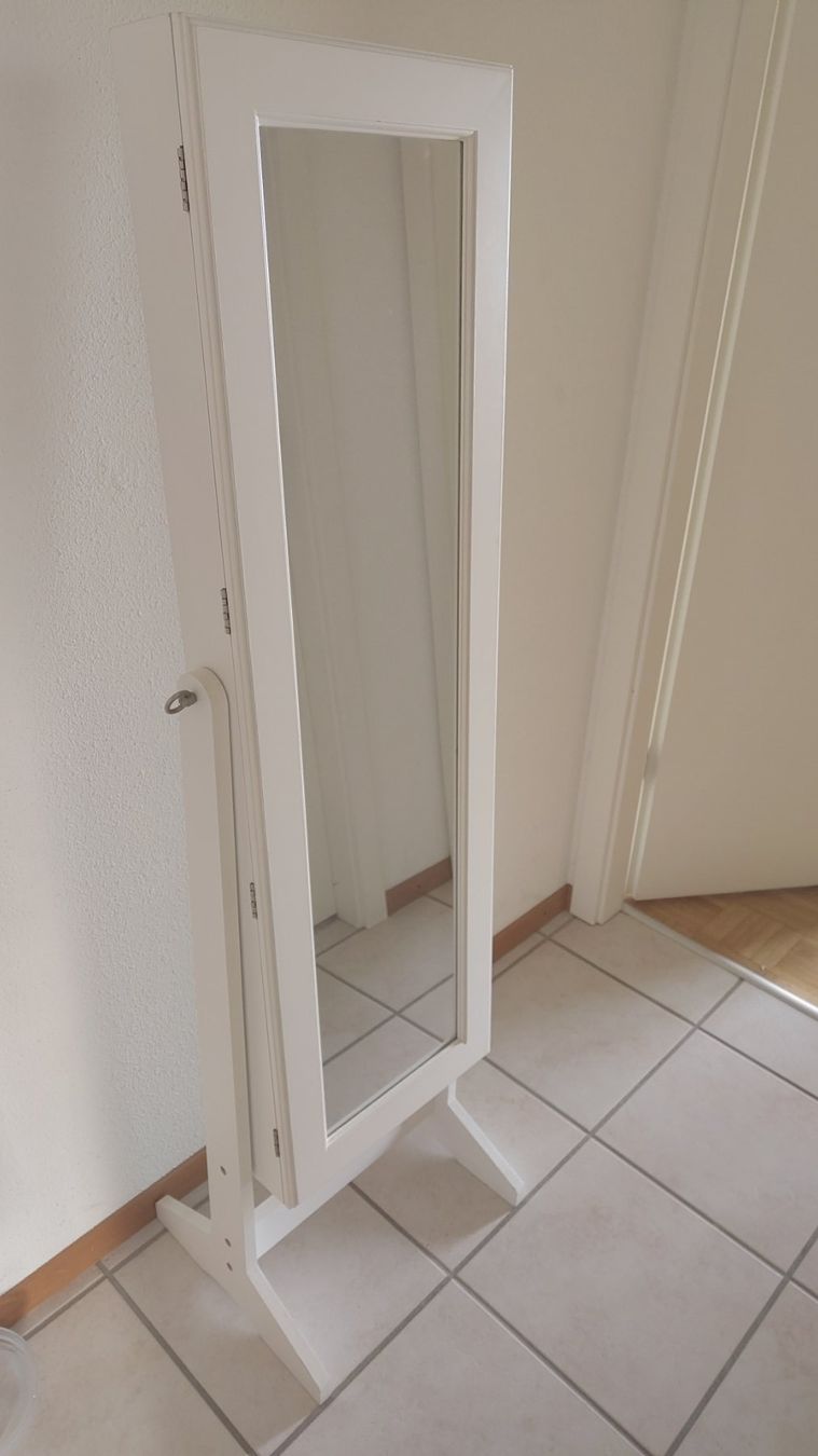 Armadi: Armoire à Bijoux "Miroir" 145cm Blanc – Usato da Cossonay-Ville venduto da frahon