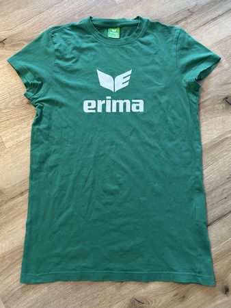 Erima T-Shirt, Gr. 164, Grün, Sportshirt, top