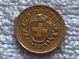 1 centime/rappen 1932