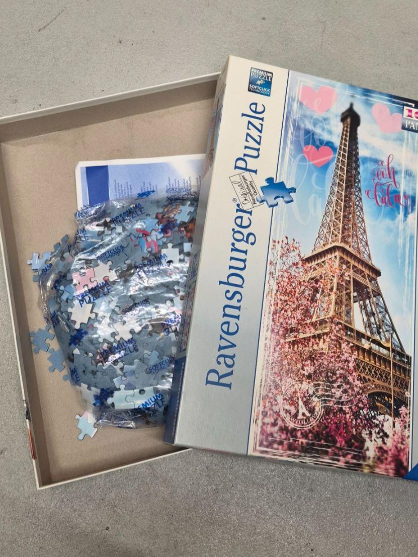 Ravensburger Puzzles: Ravensburger Puzzle 1000 Teile Paris Eiffelturm – Gebraucht aus Zürich von c.line89 1