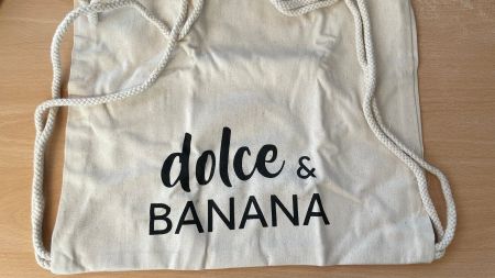 Dolce & Banana Baumwolltasche Tasche 35x40cm