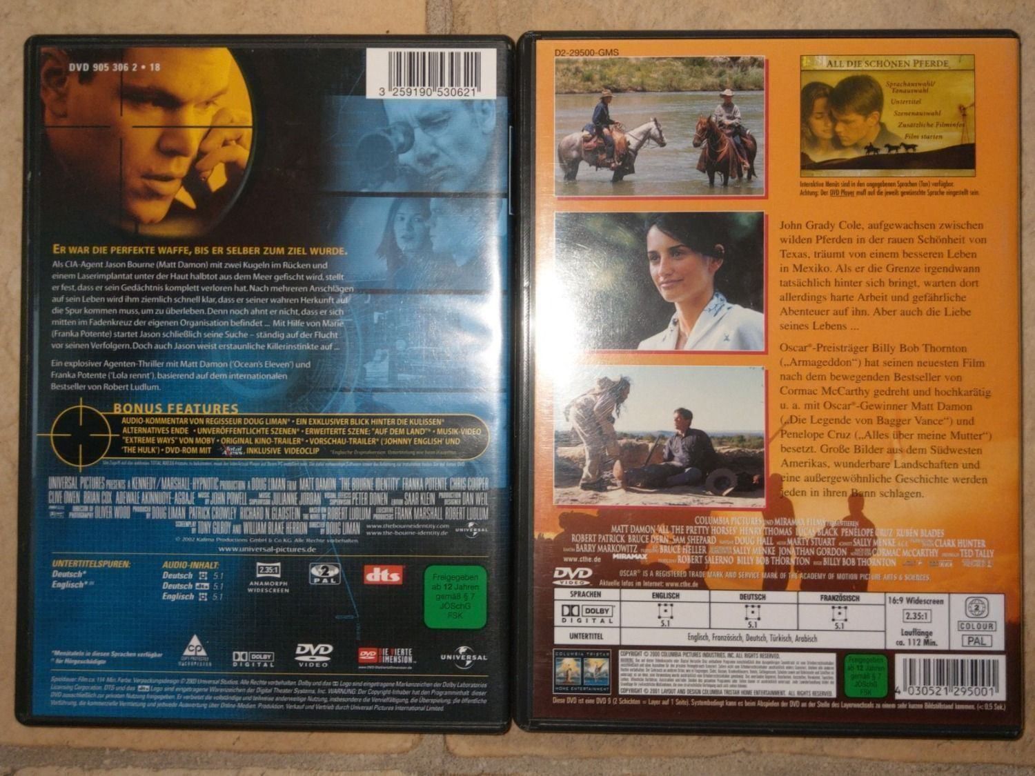 Tutti i DVDs: 2er DVD Pack - Matt Damon – Usato da Gempenach venduto da LePoudre 1