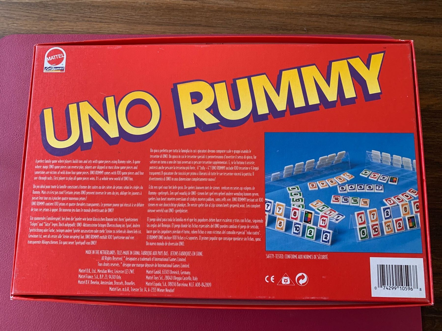 Giochi: Uno Rummy – Usato da Bubendorf venduto da Nenin81