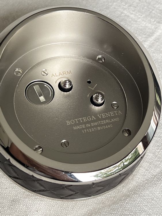 Bottega Veneta “intrecciato” Alarm Clock 5
