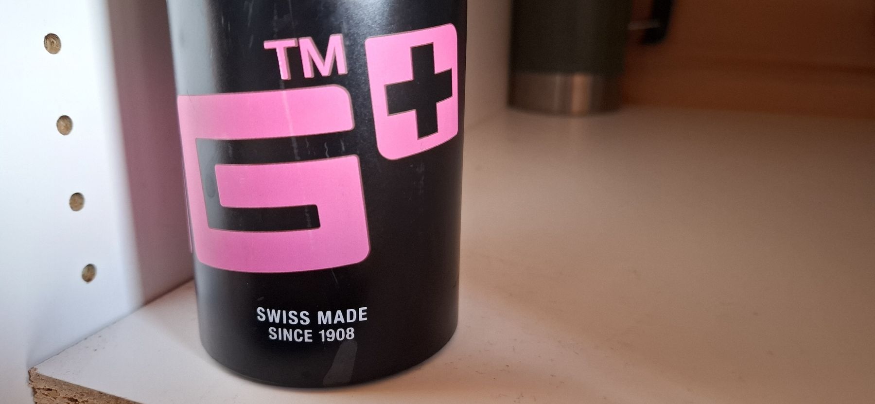 Sigg Trinkflaschen & Thermosflaschen: SIGG Trinkflasche, Schwarz/Pink – Gebraucht aus Niederstocken von Cocos_nut 2