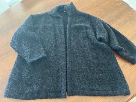 Teddyjacke Mahé schwarz Gr. 44/46 Damen