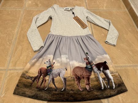 Molo neues Lama Kleid, 7-8J 122-128