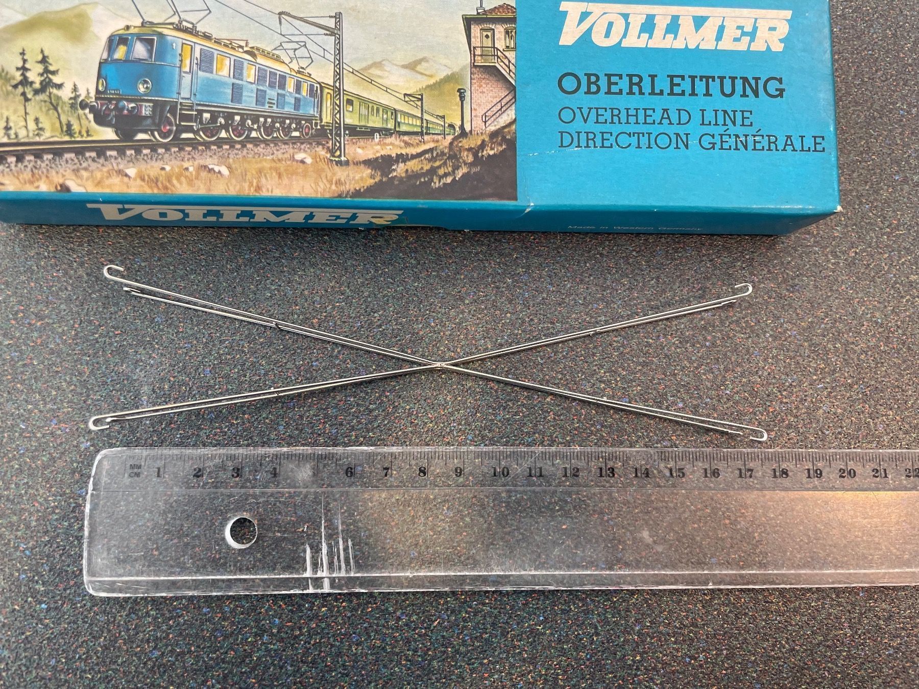 Modellini di ferrovie: Vollmer 1292 Oberleitung for Fleischmann – Nuovo (secondo la descrizione) da Chiasso venduto da Carrara-Modellismo 1