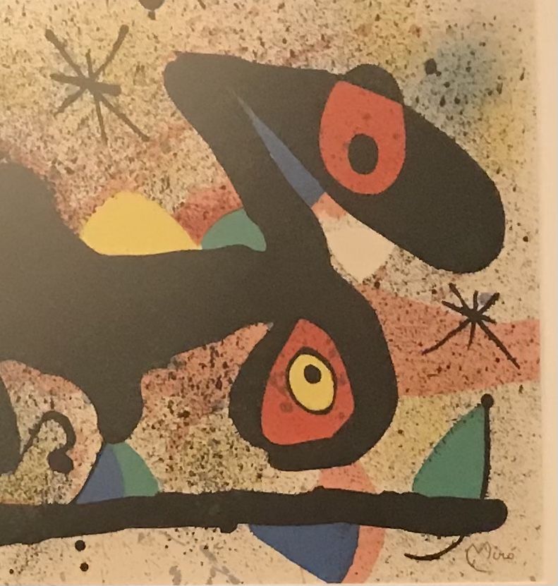 Grafiken & Lithographien: Miro Joan lithographie originale 27,5 x 57 cm – Gebraucht aus Penthaz von Petrus45 8