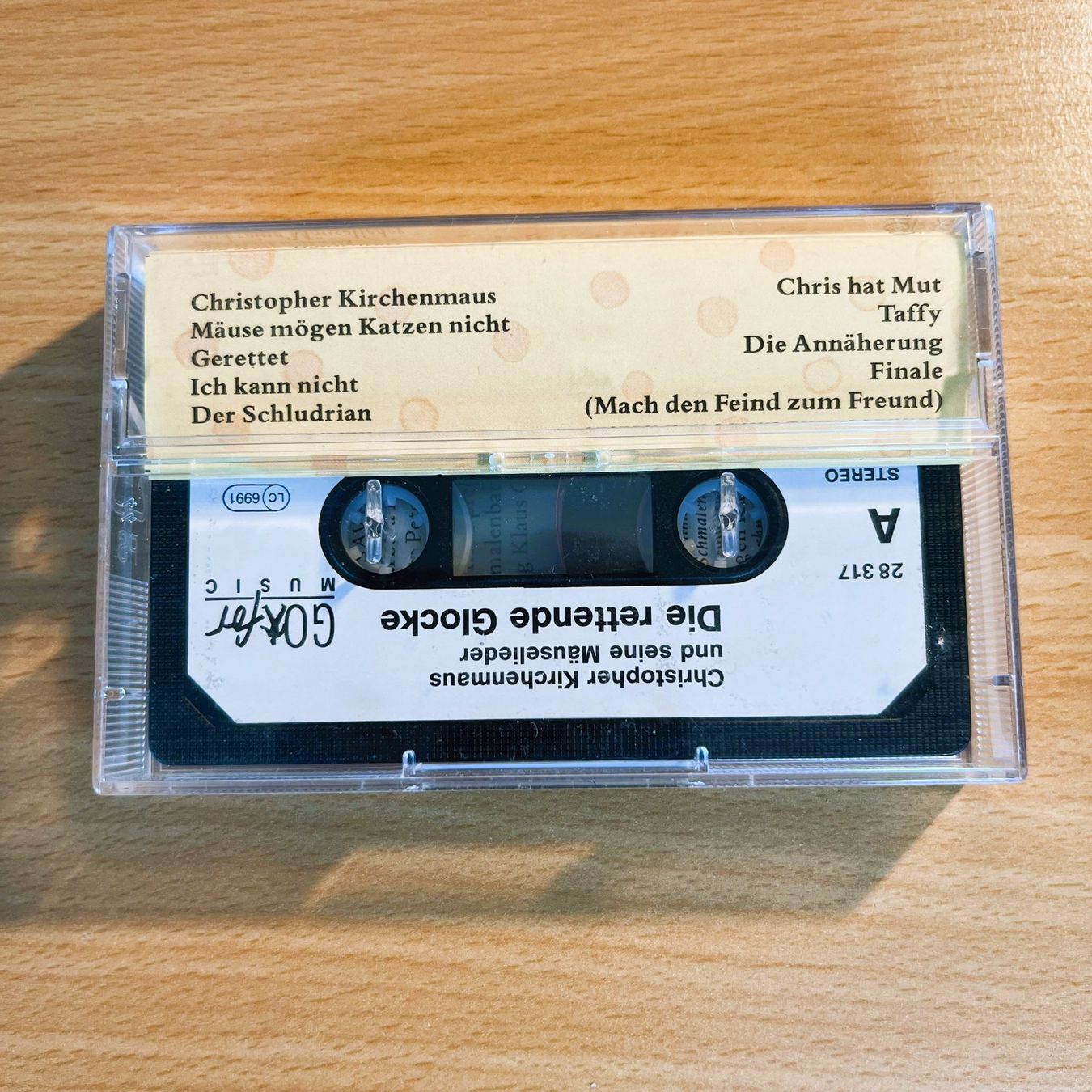 Musicassette: Christopher Kirchenmaus – Die rettende Glocke – Usato da Amlikon-Bissegg venduto da riestig 2