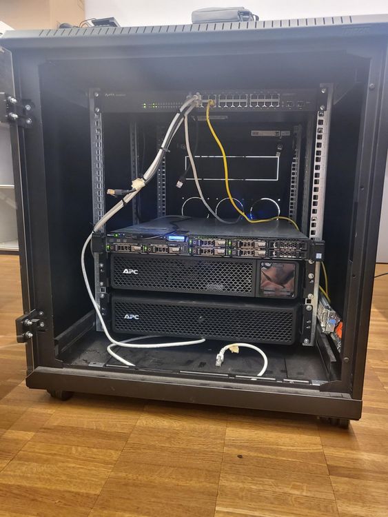 DELL SERVER PowerEdge R430 komplett inkl. RACK, SWITCH & USV | Kaufen ...