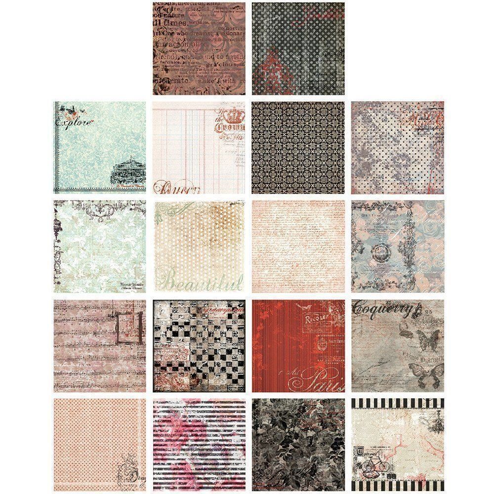 Carta: Scrapbooking Design Papier - 18 Pc – Nuovo (secondo la descrizione) da Thun venduto da Rowaner 1