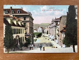 AK Luzern. Blick von der Hofkirche aus 1910