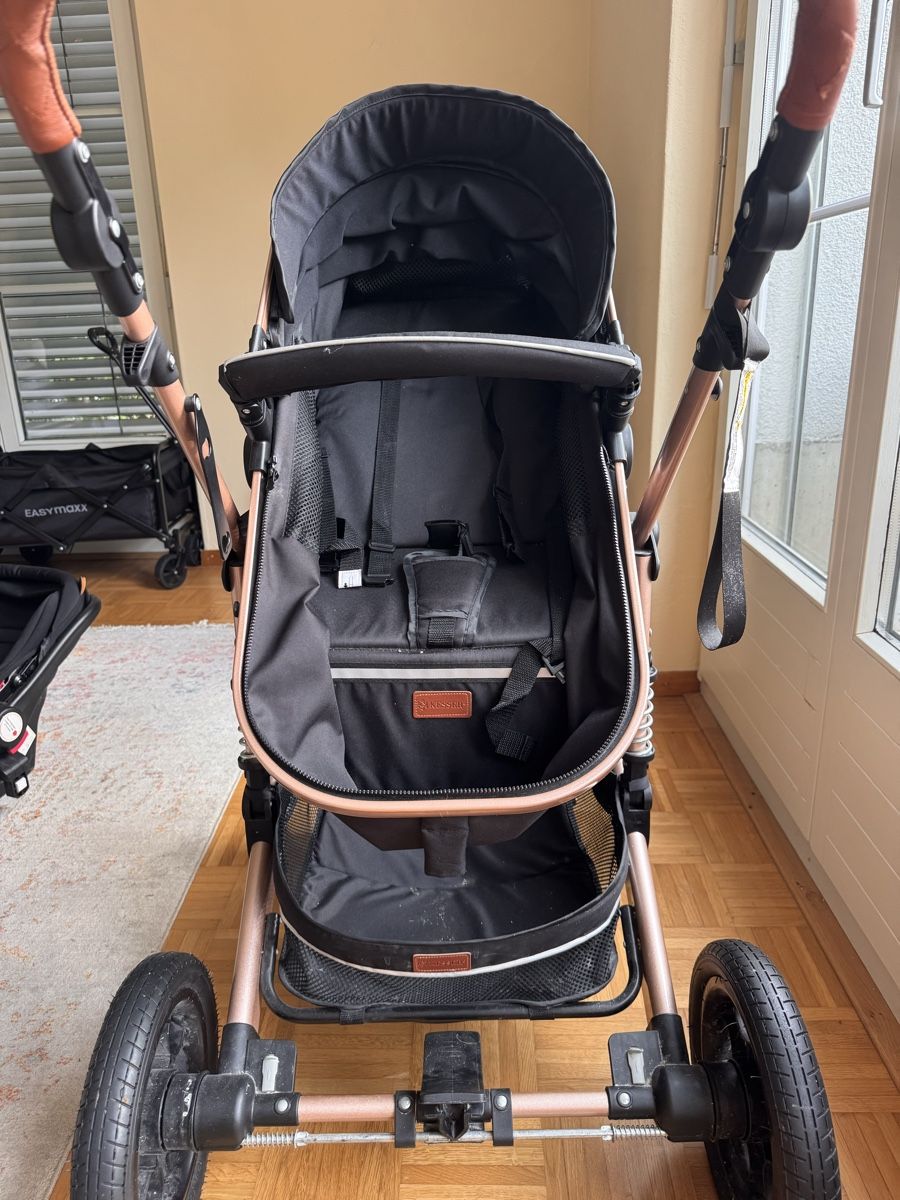 Poussette: Kinderwagen mit Babywanne  – D'occasion à Rapperswil SG par Eri_ka 5