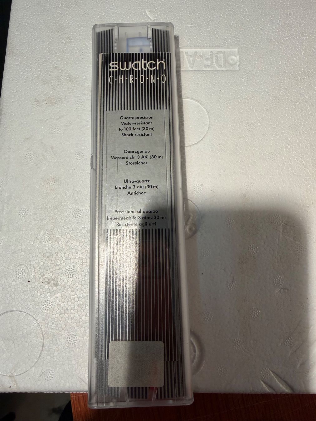 Swatch Smartwatch: Montre Swatch Chrono quartz – Usato da Lausanne venduto da artnouveau04 2