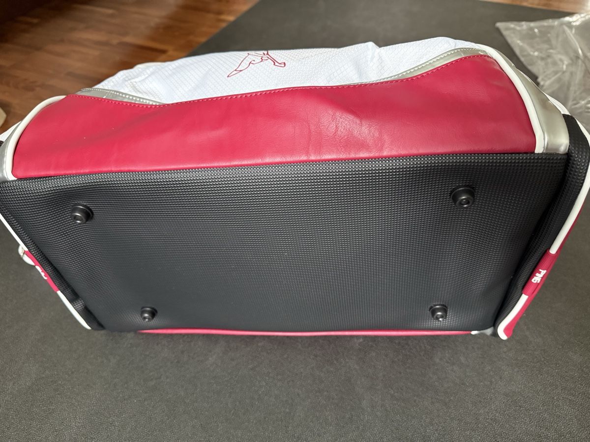 Borse da donna: New PING Ladies Golf Duffel Bag White Red Silver – Nuovo e nell'imballaggio originale da Horgen venduto da thesilverarrow 4