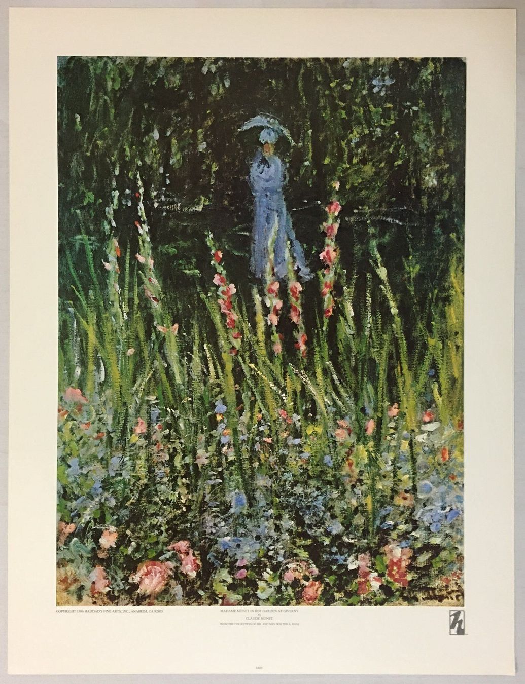 Foto & Immagini: 1986 - Kunstdruck C. Monet -68.5 x 52 cm – Usato da Oftringen venduto da Vucki