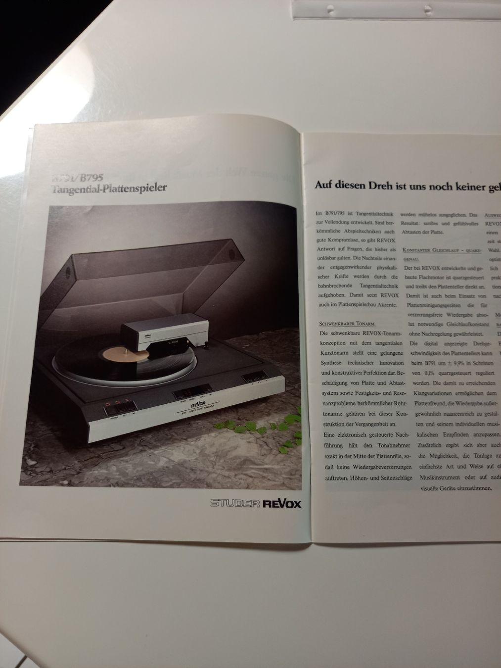 Bücher: STUDER REVOX/ DIE PHILOSOPHIE – Gebraucht aus Arbon von len_7mtx 3