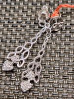 Weissgold Ohrringe mit Brillanten