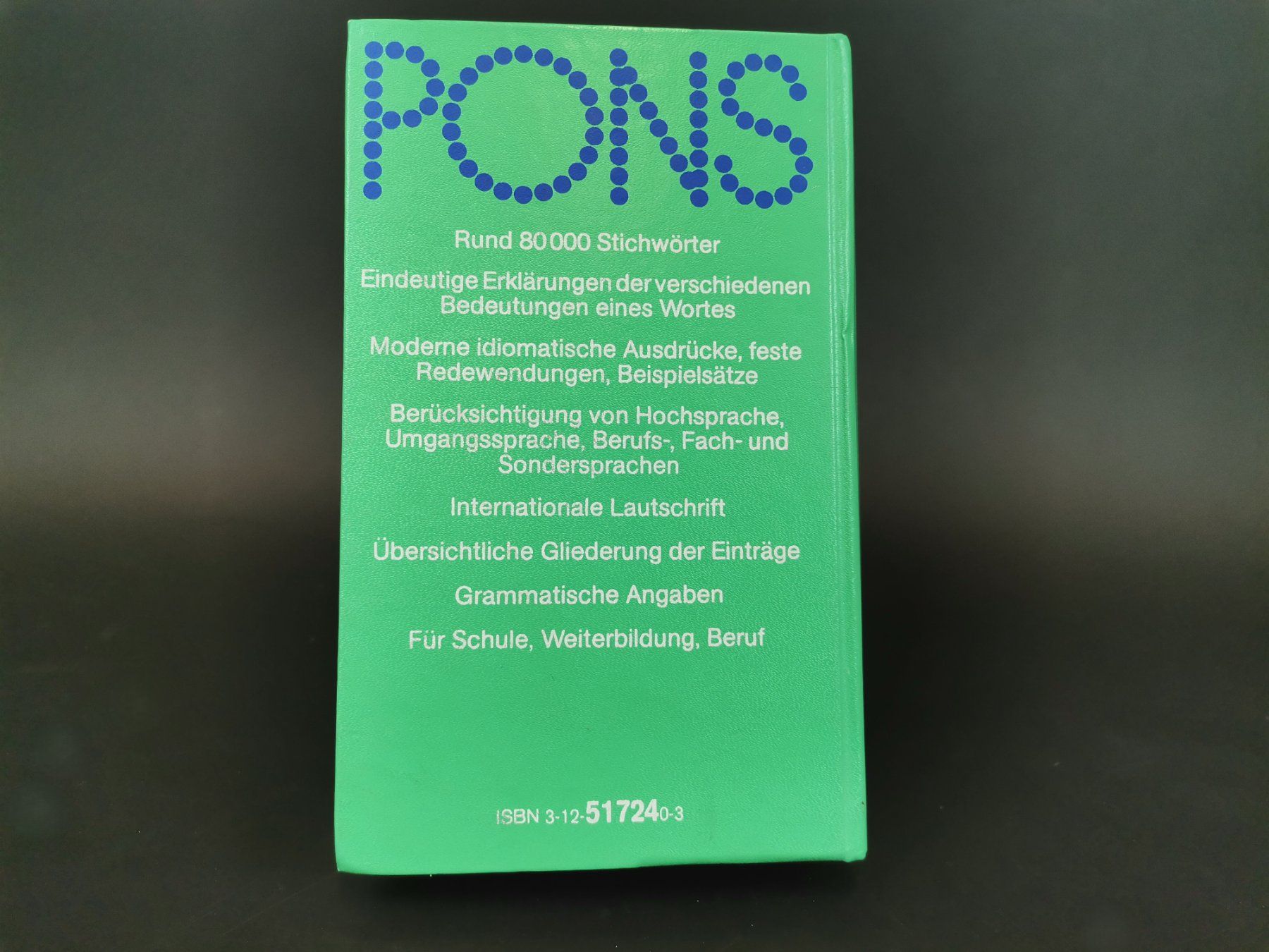 Libri: BUCH Pons Deutsch - Französisch – Usato da Schaffhausen venduto da Restwert_SH 1