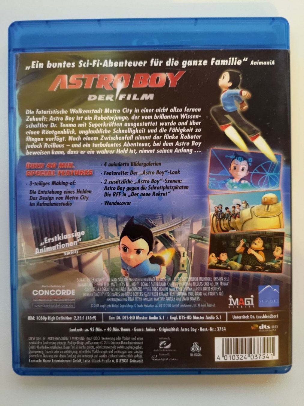 Tutti i DVDs: Astro Boy - Der Film – Usato da Liestal venduto da Kratzilla 2