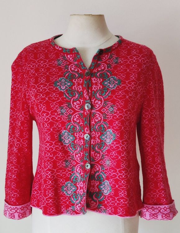 IVKO herzige Strick-Cardigan Jacke Gr.36 (Gebraucht) in Zürich für CHF ...