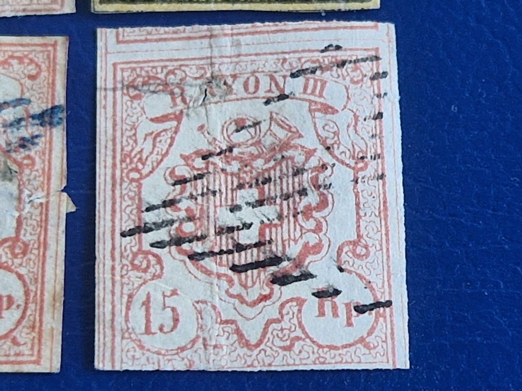 Tutti i francobolli: Rayon 4St., ab 1.- – Usato da Burgdorf venduto da Glossy01 4