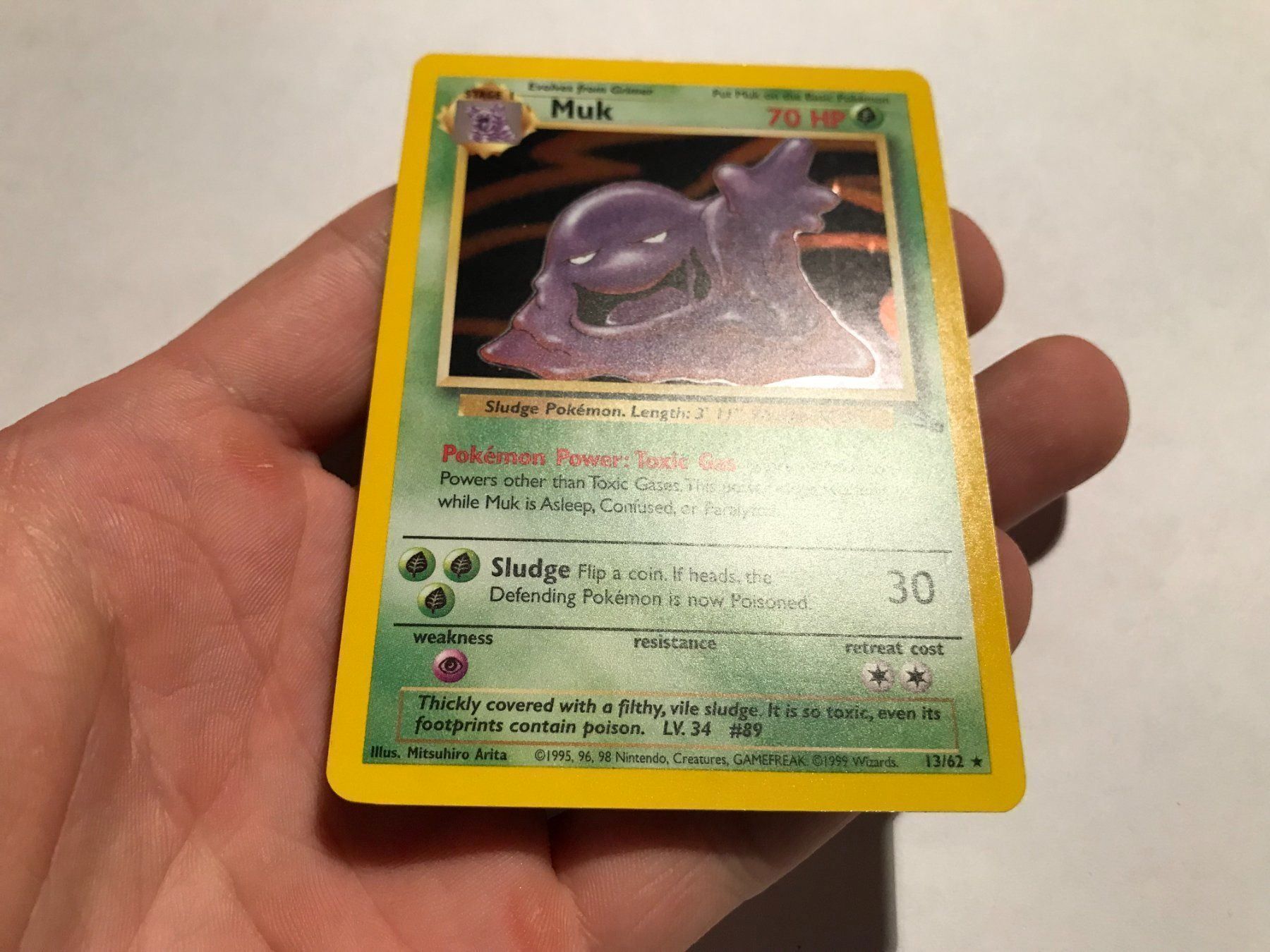 Pokémon Carte collezionabili: Muk holo Fossil – Nuovo (secondo la descrizione) da Hagendorn venduto da Pokecollectorch 3