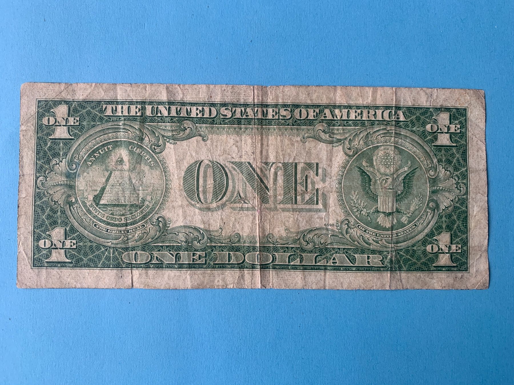 Banconote: U.S.A - 1 Dollar SILVER CERTIFICATE - Series 1935F - VF/SS – Usato da Le Lignon venduto da Trikles 1
