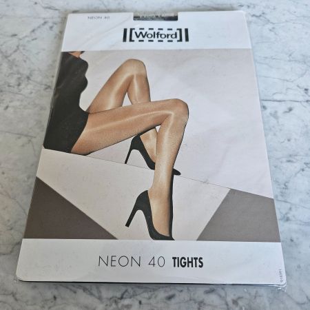 Wolford Neon 40 Strumpfhose anthracite XL ungetragen