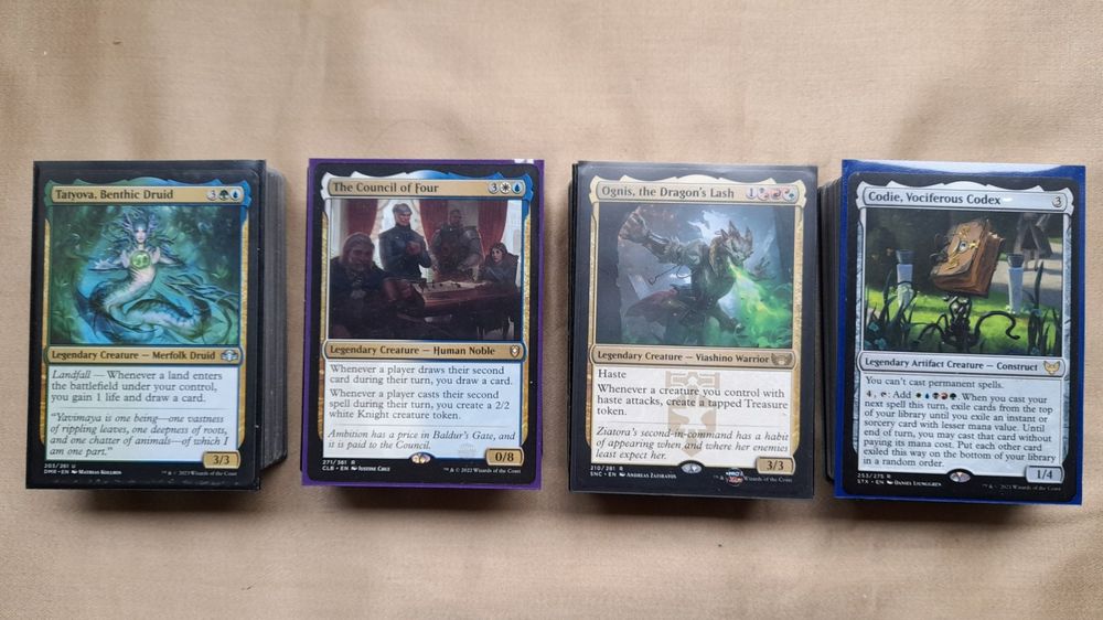 Magic / MTG Karten (4 Commander Decks) #5 (Gebraucht) in Attiswil für ...