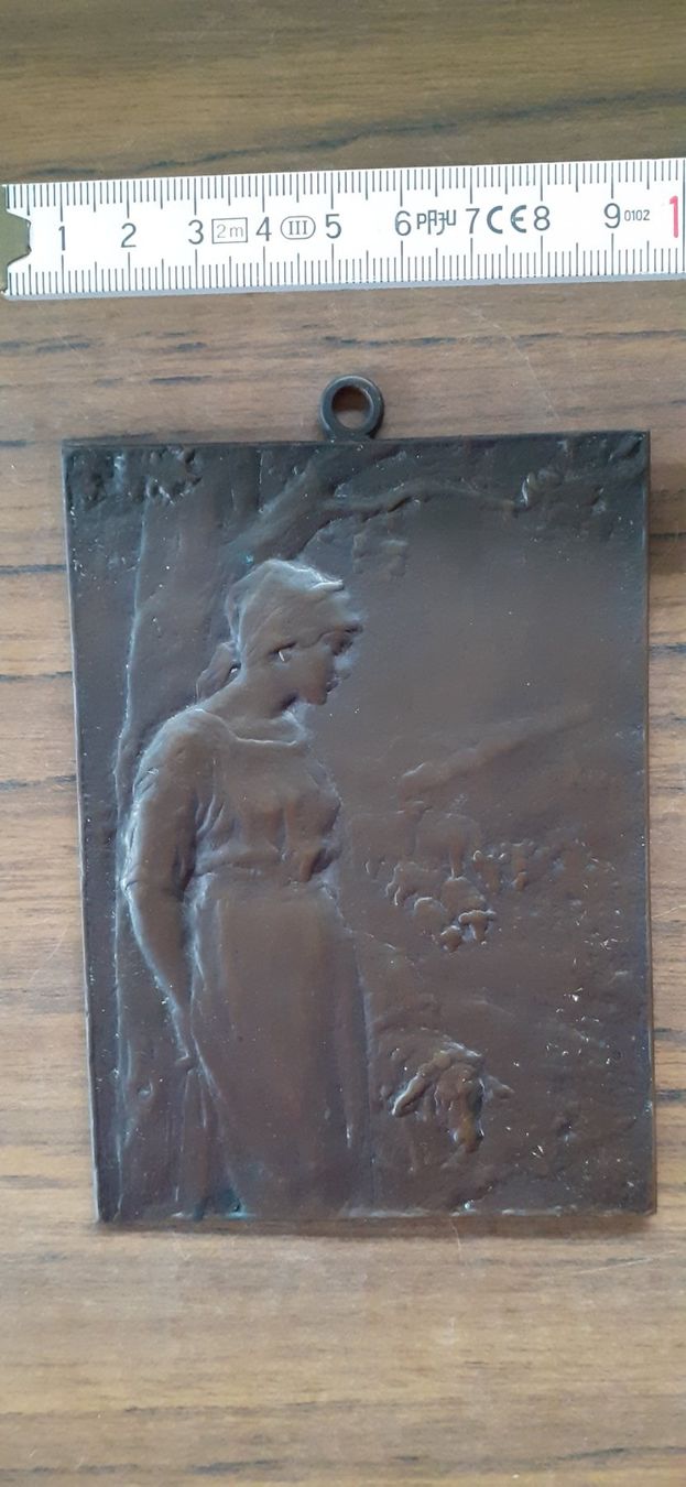 Skulpturen & Statuen: Antikes Relief bukolische Szene – Gebraucht aus Mörschwil von antiksalon 5