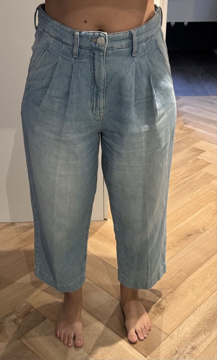 Jeans: ROSSI Noa Crop Jeans hellblau Grösse S – Nuovo (secondo la descrizione) da Luzern venduto da maarteii