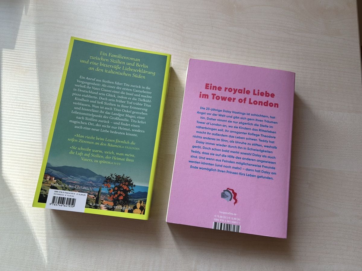 Bücher: 2 verschiedene Romane / Belletristik  – Neu (gemäss Beschreibung) aus Diessenhofen von Bmaurice 1