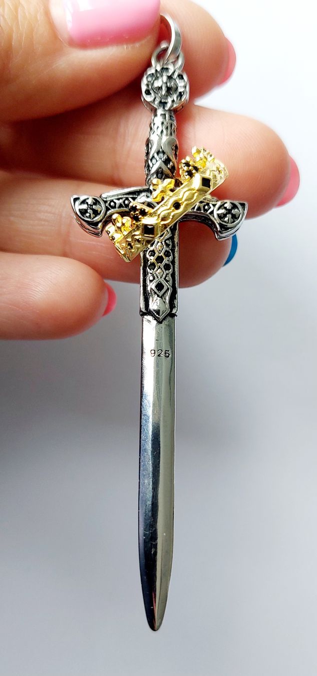 Anhänger: Anhänger Schwert Silber 925 – Neu (gemäss Beschreibung) aus Madetswil von triforuz 2