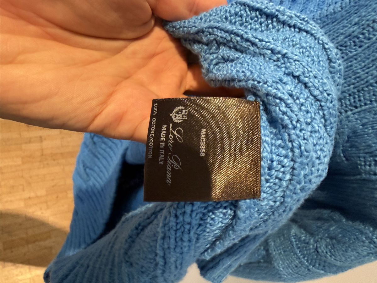 Loro Piana Pullover & Sweatshirts: Loro Piana Cotton Sweater – Gebraucht aus Genève von SG_73 2