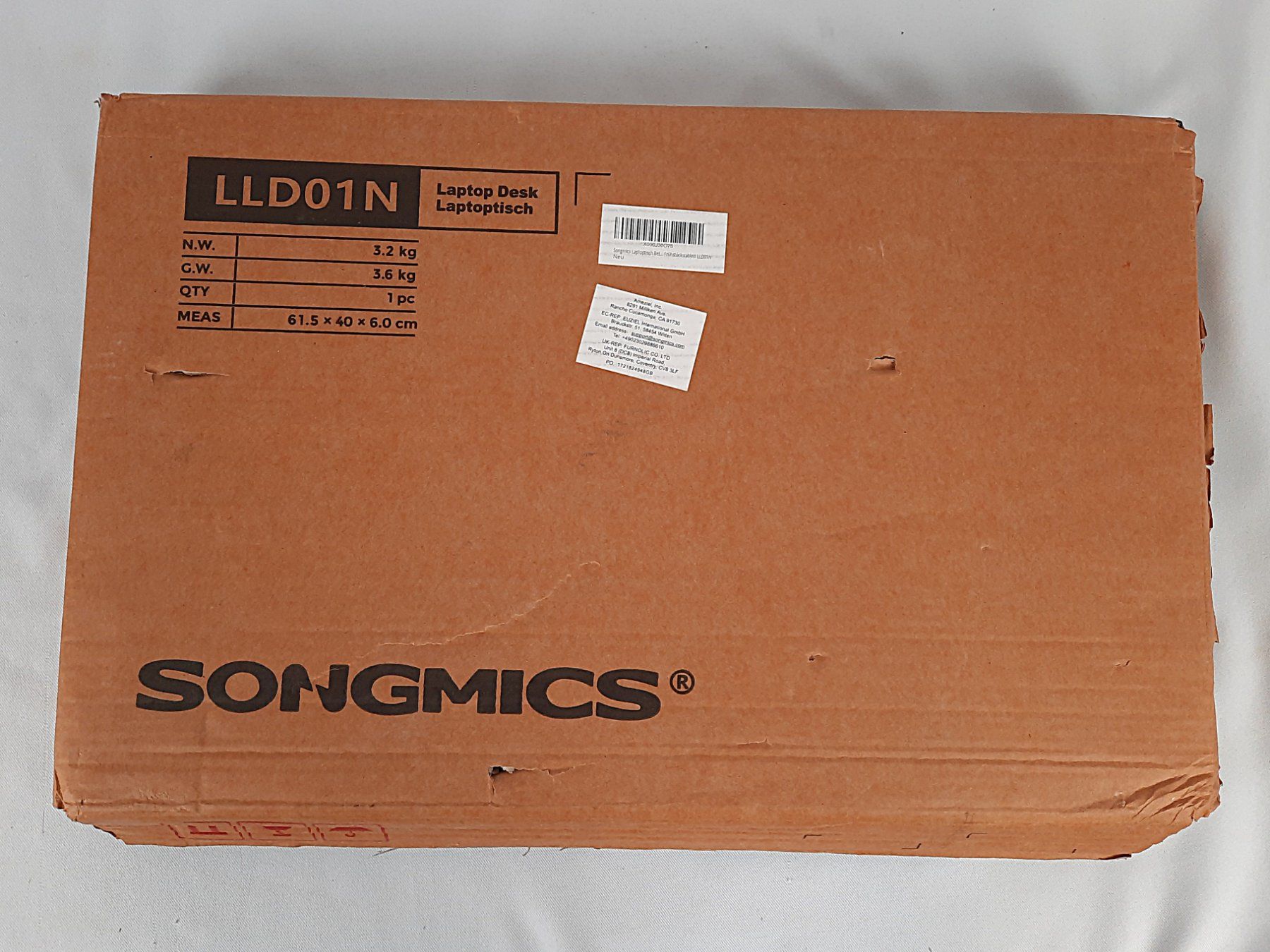 Scrivanie: SONGMICS Laptop Desk – Nuovo (secondo la descrizione) da Beinwil am See venduto da Restwert_Beinwil 3