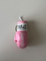 supreme boxing schlüsselanhänger keychain pink everlast