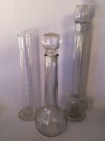 3x Vintage Laborglas Konvolut Glas Apotheke