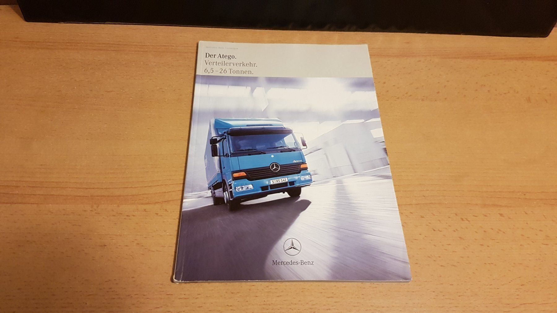 Mercedes-Benz Documenti: Mercedes Benz Atego Prospekt/Katalog – Usato da Boswil venduto da MAF_952