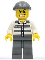 Jail Prisoner  | LEGO Figur | used | cty0040