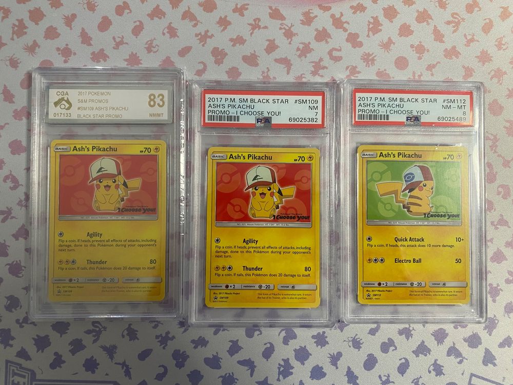 Pokemon Ash's Pikachu 2017 PSA CGA Kaufen auf Ricardo