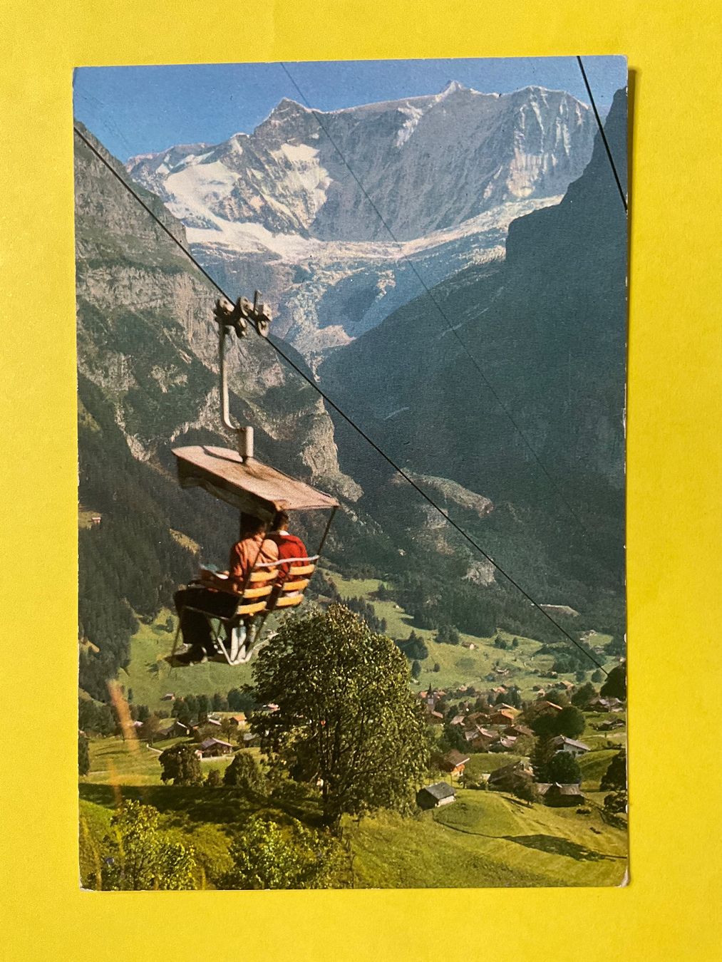 Ansichtskarten: AK Grindelwald. Bergbahn Grindelwald-First – Gebraucht aus Zürich von tol_b7c7