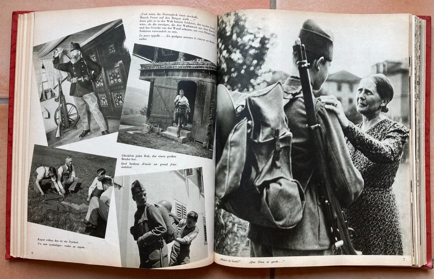 Libri: Soldats Camarades - Souvenirs de la mob. & du service actif – Usato da Versoix venduto da HELVETICA_1 8