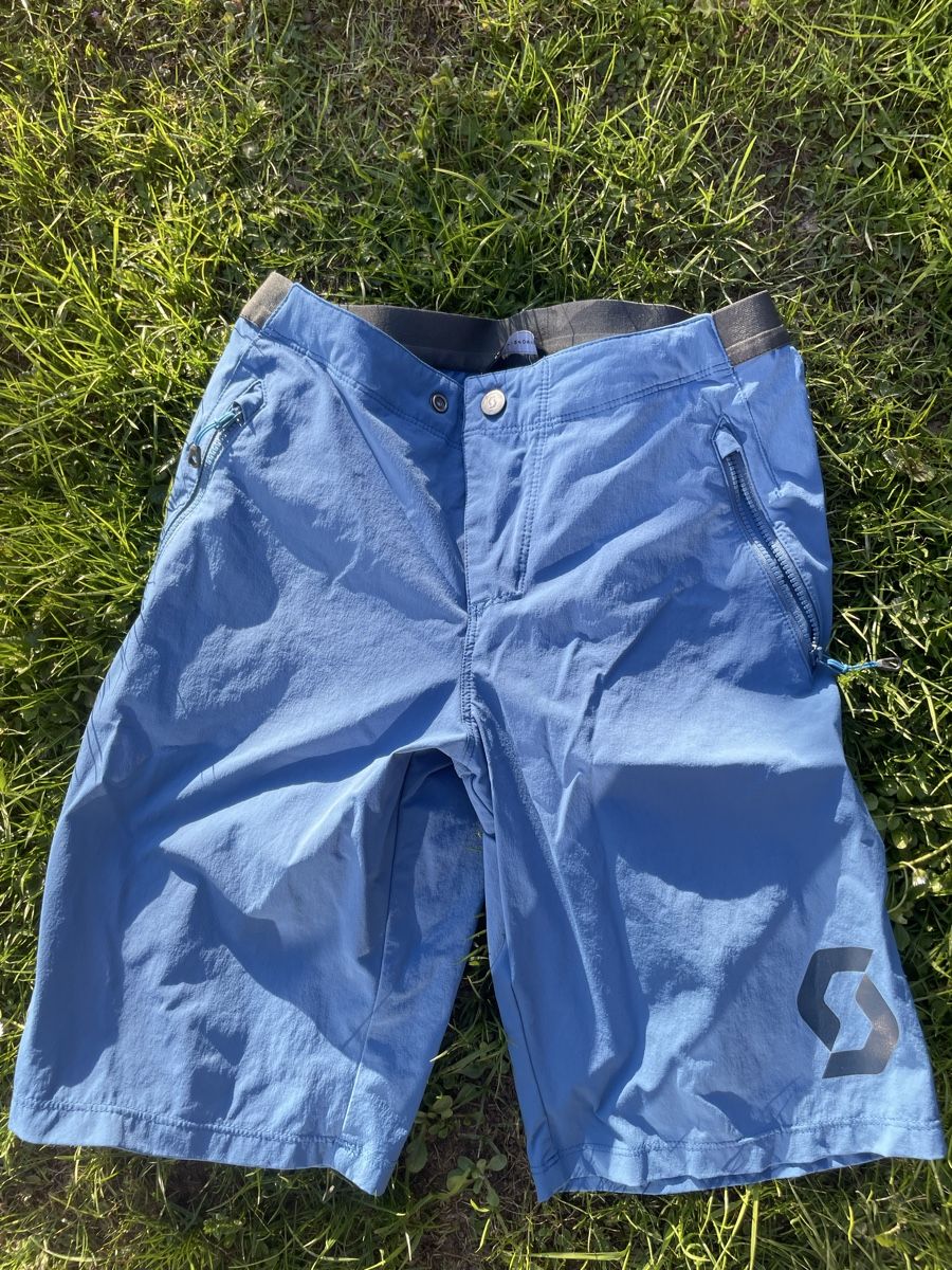 Scott Pantaloni: Scott MTB Hose blau, Grösse 152 – Usato da Schwyz venduto da Bergblume75