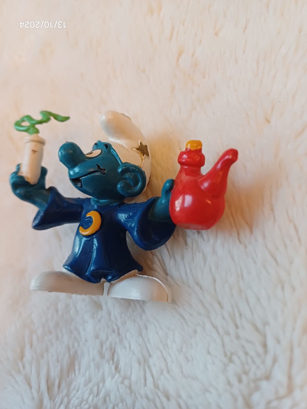 Bullyland Statuette: Zauberer Schlumpf - Peyo/Bully – Usato da Würenlos venduto da Abracadabra26 5